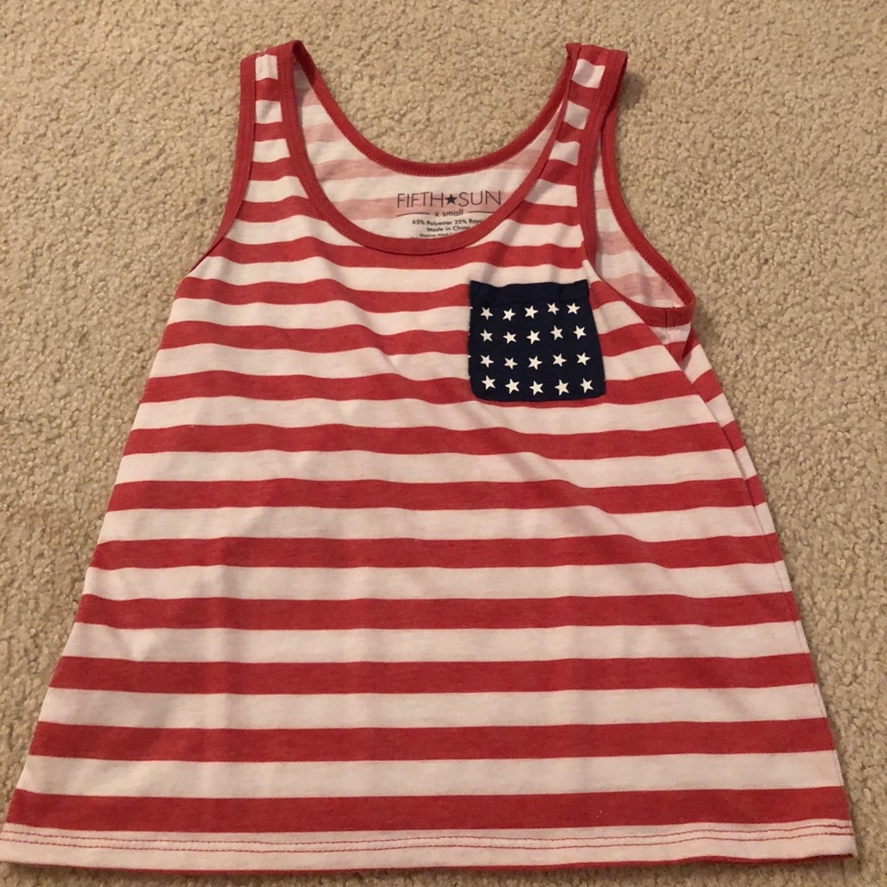 4th of July tank top